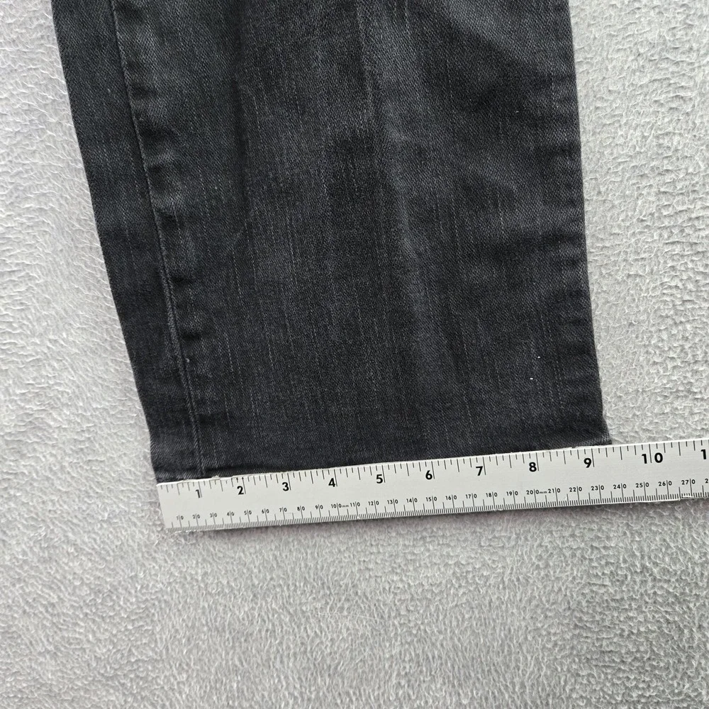 Levi's 569 Men Jeans 38X32 Black Denim Straight 30
